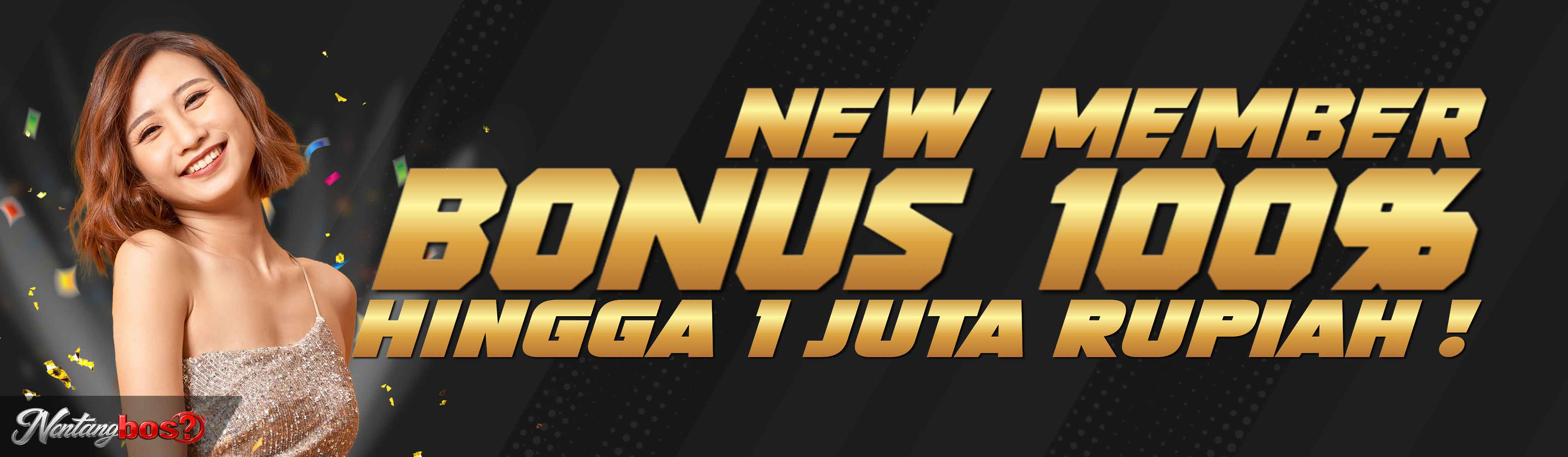 BONUS NEW MEMBER 100% BEBAS IP TOx4